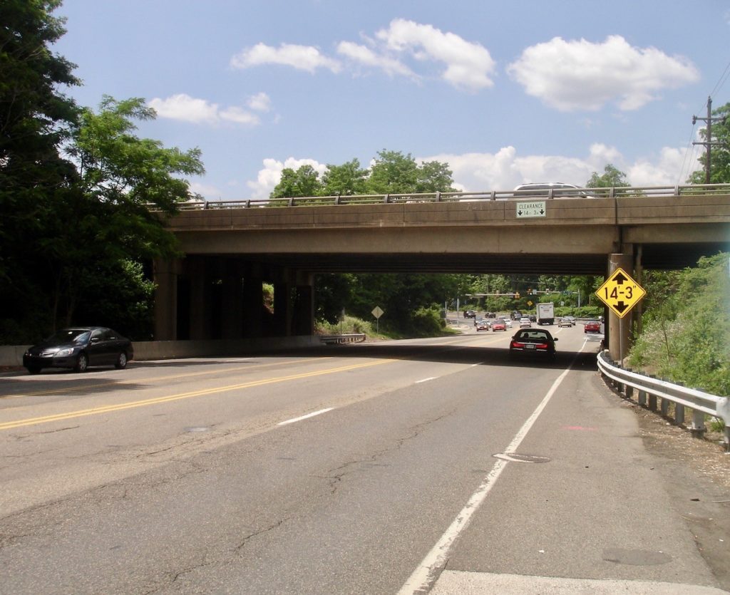 Maple Avenue Bridge before reconstruction