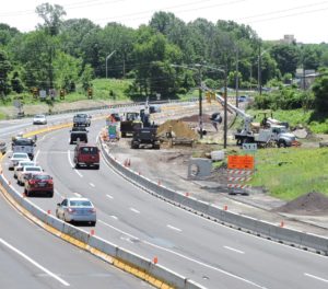 Excavation for the Street Road Interchange