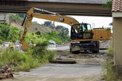 September 2021 - Excavation for the widening of U.S. 1.